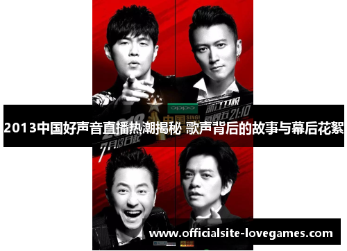 2013中国好声音直播热潮揭秘 歌声背后的故事与幕后花絮